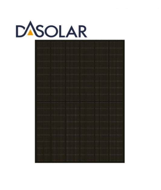 DAS 440Wp Black Frame White Backsheet Glas-Glas N-Type